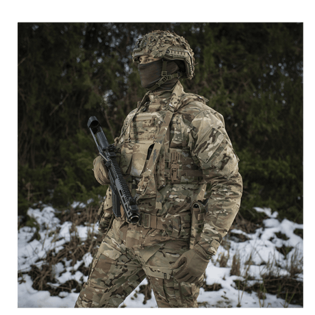 M-Tac Universal Weapon Sling in multicam nylon with adjustable length and strong buckles for tactical weapon handling, gallery position 1