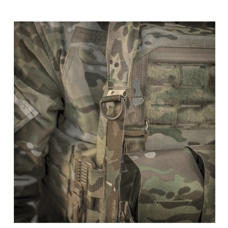 M-Tac Universal Weapon Sling in multicam nylon with durable material, adjustable length and integrated D-ring for tactical gear, gallery position 1
