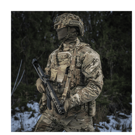 M-Tac Universal Weapon Sling in multicam nylon with durable material, adjustable length and carabiner, gallery position 1