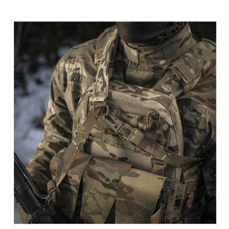 M-Tac Universal Weapon Sling in multicam nylon with adjustable length and durable material for tactical gear, gallery position 1