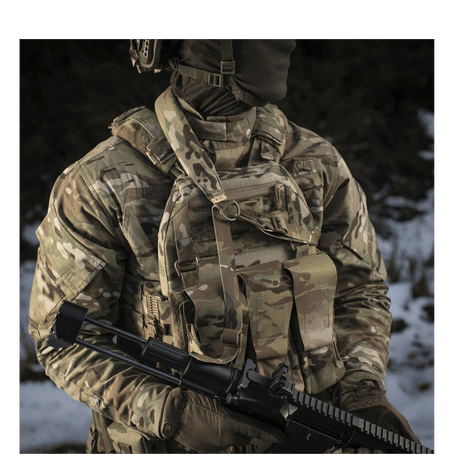 M-Tac Universal Weapon Sling in camouflage-patterned nylon with adjustable straps and durable design for tactical use, gallery position 1