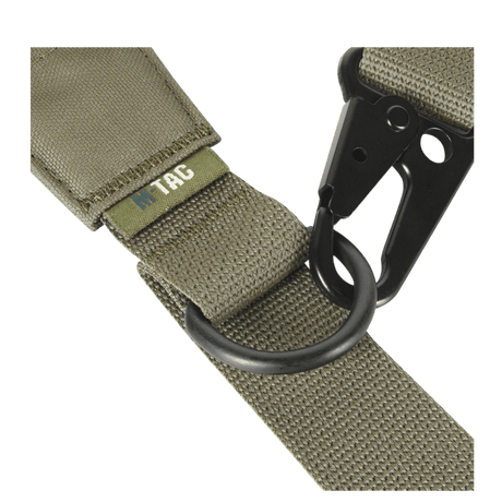 M-Tac Universal Weapon Sling in robust nylon with metal ring and carabiner, designed for comfort and effective handling, gallery position 1.