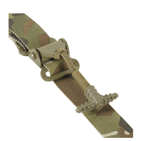 M-Tac Universal Weapon Sling in multicam nylon with mounting clip and adjustable length for practical weapon handling, gallery position 1