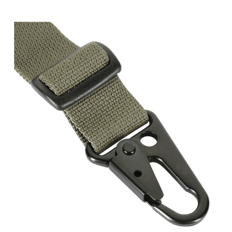 M-Tac Universal Weapon Sling in durable nylon with heavy-duty metal carabiner and adjustable length for versatile handling, gallery position 1.