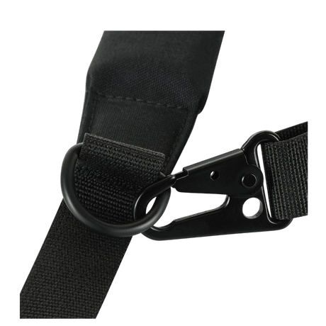 M-Tac Universal Weapon Sling in durable nylon with metal carabiner and ring, adjustable for versatile handling, gallery position 1.