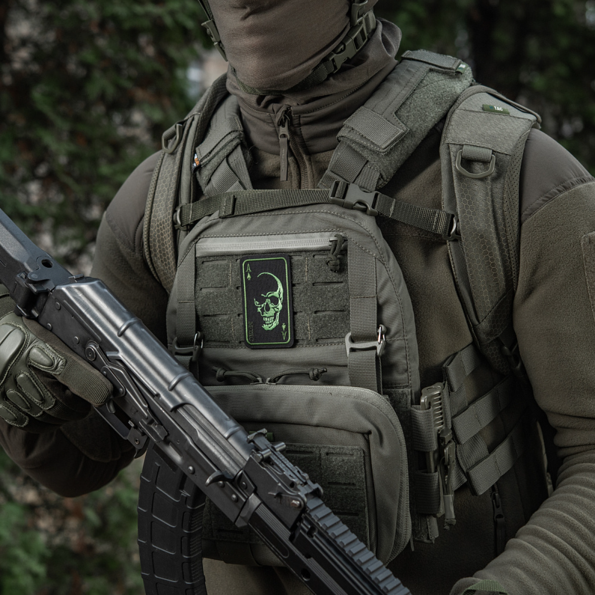 M-Tac Patch Face of War (Broderi)