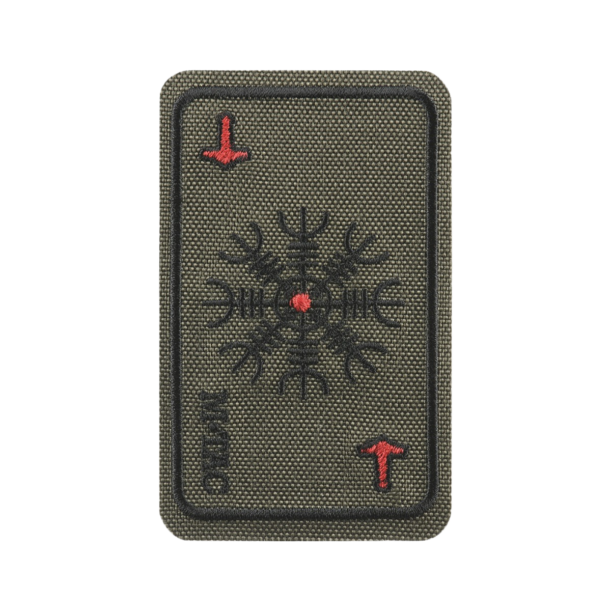 M-Tac Patch Kort Helm of Horror (Broderi)