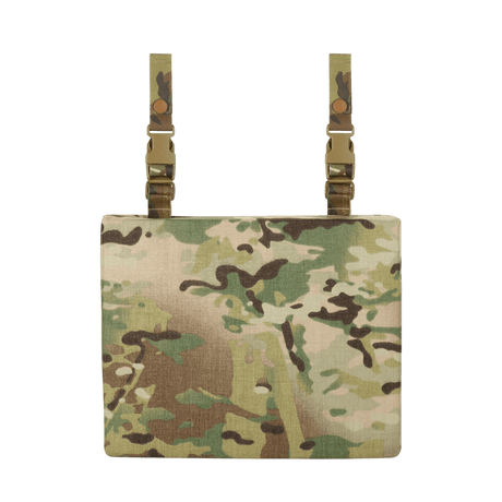 M-Tac Seat Mat with ARMOR belt fitting in camouflage design with robust Cordura 1000D, for cold and damp conditions.
