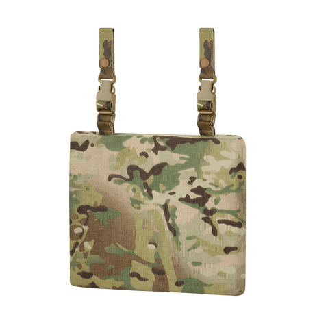 M-Tac Seat Mat with ARMOR belt fitting in durable Cordura 1000D material, for seating in cold environments.