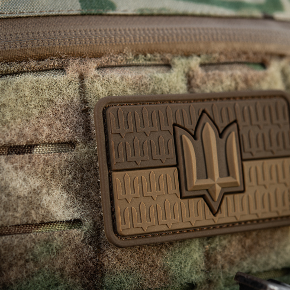 M-Tac patch Ukraine Flag with ZSU Trident PVC