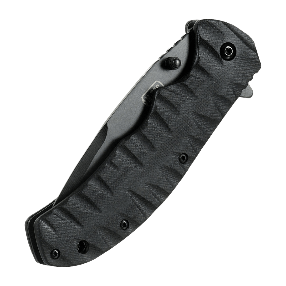 M-Tac Outdoor & Militær foldekniv - Type 4 med G10 håndtag og krom rustfrit stål klinge, letvægts EDC taktisk kniv.