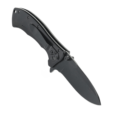 M-Tac Outdoor & Military folding knife - Type 7, lightweight tactical knife with black‑coated chrome steel blade and frame-lock function.