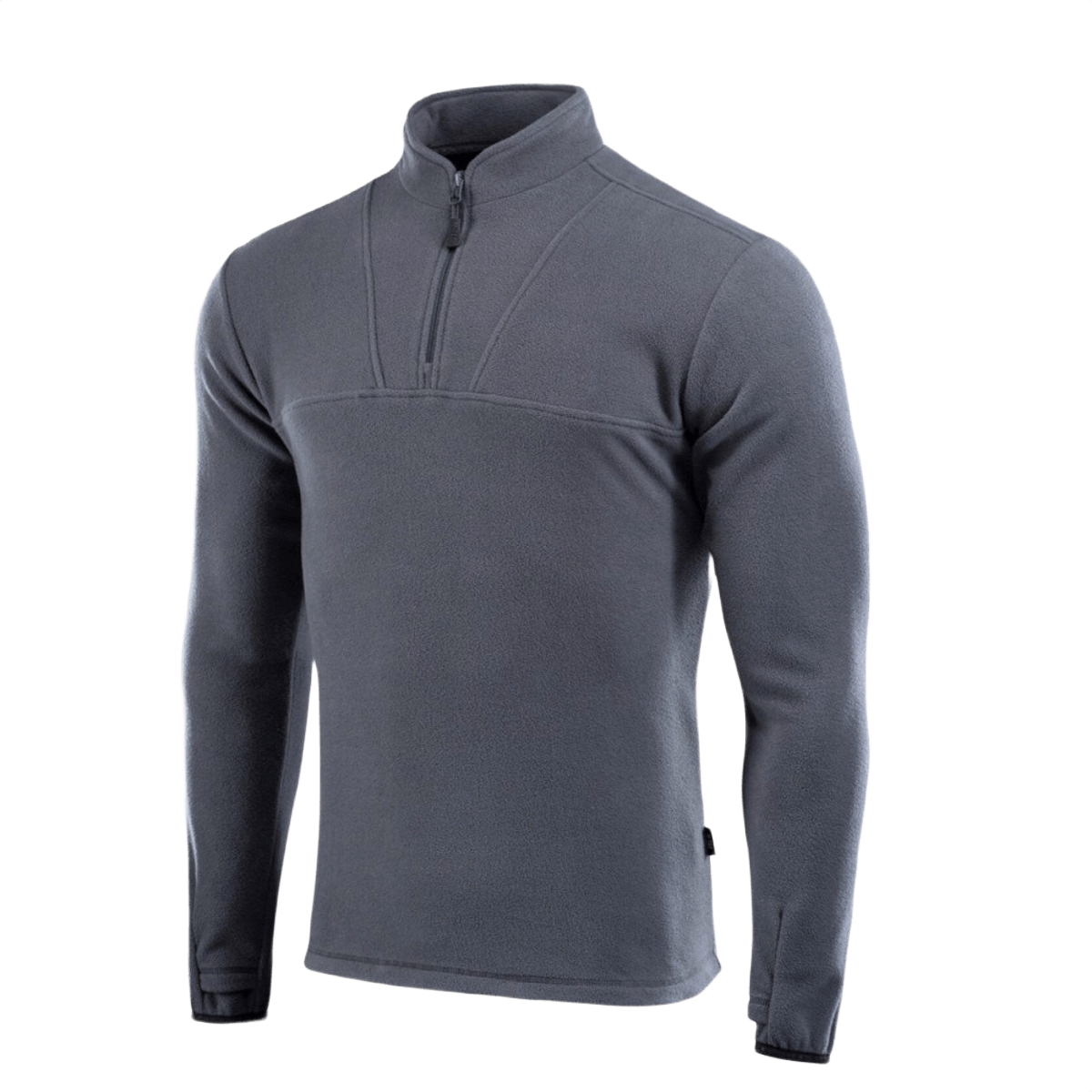 M-Tac Delta Fleece Jakke - komfortabel og praktisk fleece til udendørs aktiviteter med tommelhuller, lethed og varme i koldt vejr.