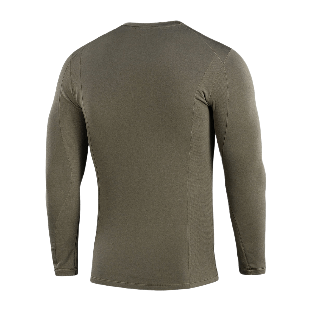 M-Tac Vinter Baselayer Thermo Shirt i olivengrøn set bagfra, ideel til vinterbrug, med premium fleece fra Pontetorto