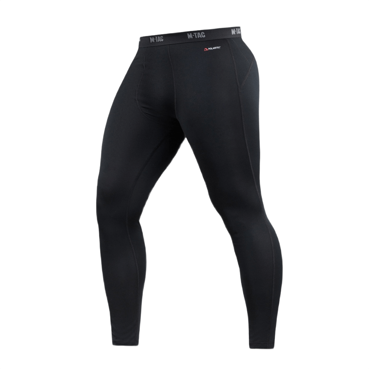 M-Tac Level I Polartec Thermal Bukser til mænd i sort, fremstillet af Power Dry® materiale, perfekt som baselayer til vinteraktivitet.