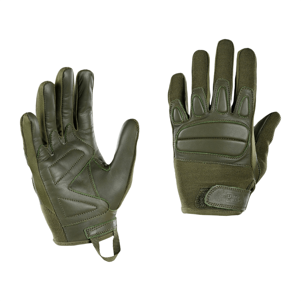 M-Tac Handsker Assault Tactical Mk.2 i ægte læder med syntetisk indsats og støddæmpende inserts for maksimal beskyttelse.