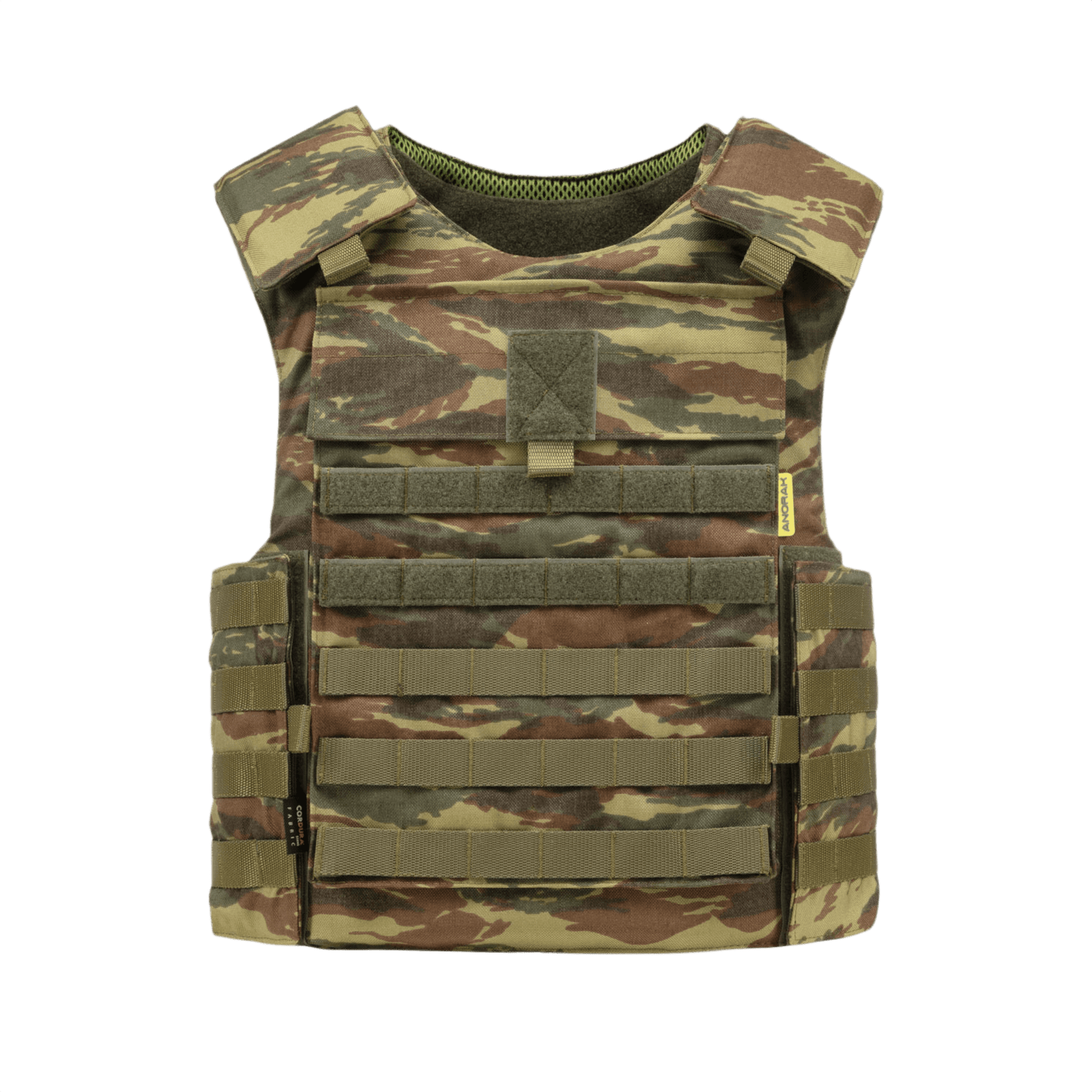 Anorak Niobium® Tactical II – fr.bk.sh. Stik & Skudsikker Vest i camouflage design til multi-trussel beskyttelse