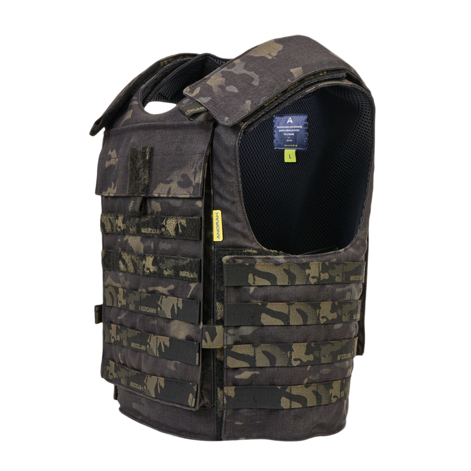 Anorak Titanium® Tactical II – fr.bk.sh. MultiCam® Stab & Bulletproof Vest