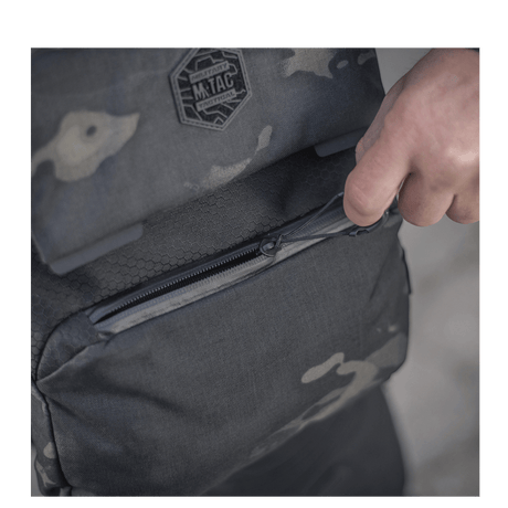 M-Tac Konvert Bag Elite with magnetic closure and adjustable shoulder strap in Cordura material.
