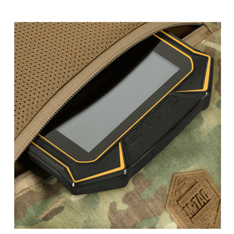 M-Tac Konvert Taske Elite with tablet-style design, made of durable Cordura material, shown with open compartment for easy access.