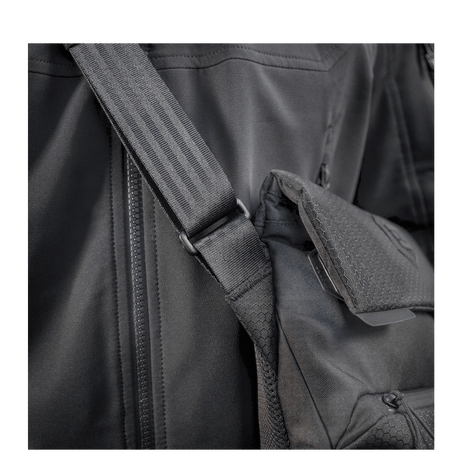 Close-up of M-Tac Konvert Taske Elite with adjustable shoulder strap and magnetic flap cover in durable Cordura material.