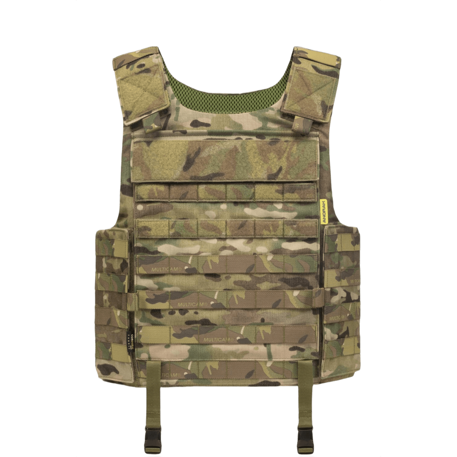 Anorak Chromium® Tactical I MultiCam® Skudsikker Vest med NIJ IIIA-beskyttelse og CORDURA® materiale, ideel for politiet og forsvaret.