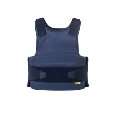 Anorak Rhodium® Concealable II Stab & Bulletproof Vest in durable rip-stop material, designed for maximum protection and discretion.
