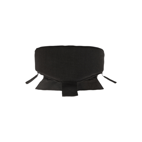 Anorak Titanium® Neck/Throat Protector I, soft armor for neck and throat protection, fastens with hook-and-loop system, black design.