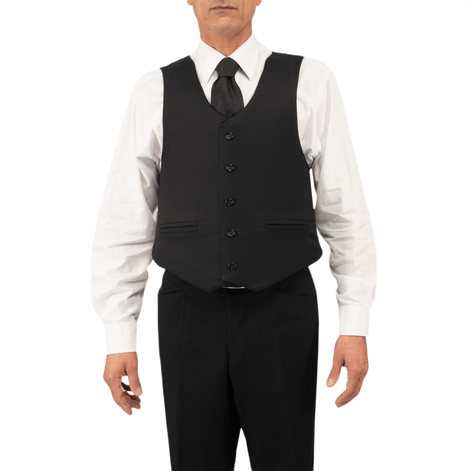 Anorak Titanium® VIP I Stik og Skudsikker Vest, designet til lav synlighed og komfort, ligner almindelig smoking-vest.