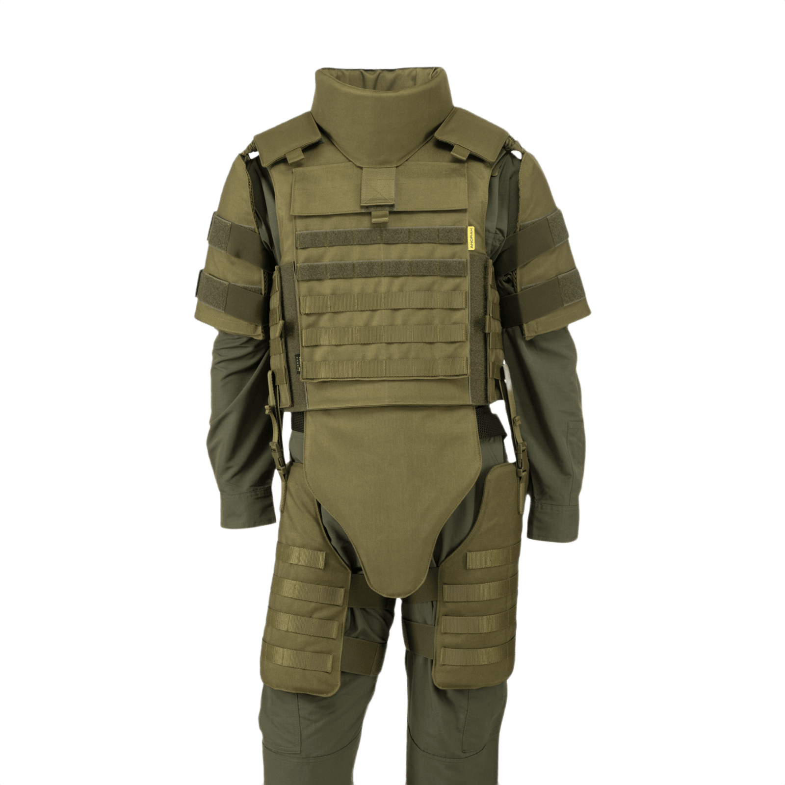Anorak Chromium® Tactical II – fuldt sæt body armor vest med maksimal IIIA-beskyttelse og tilpasningsmuligheder for specialstyrker.