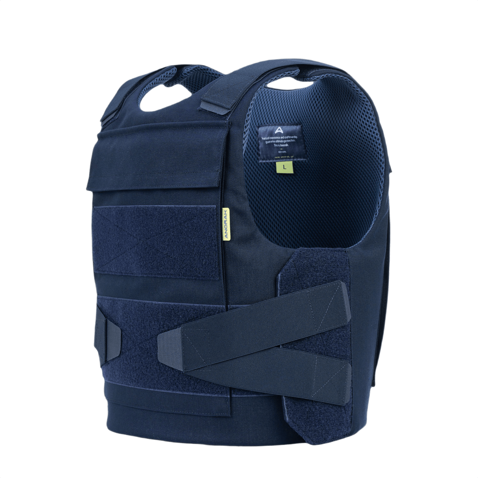 Anorak Duty II Cover vest, ergonomisk designet til sikkerhedspersonale, med CORDURA® ydermateriale og 3D SPACER Coolmax® indvendigt materiale.