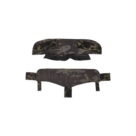 Anorak Titanium® Neck/Throat Protector I, soft armor, camouflage design, offers Level IIIA++ protection, hook-and-loop attachment.