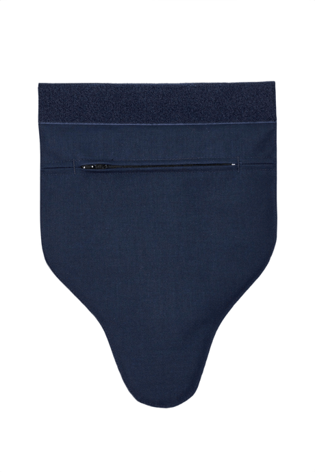 Anorak Chromium® Groin Protector I soft armor accessory with UHMWPE panel, hook-and-loop fastening system and NIJ Level IIIA protection