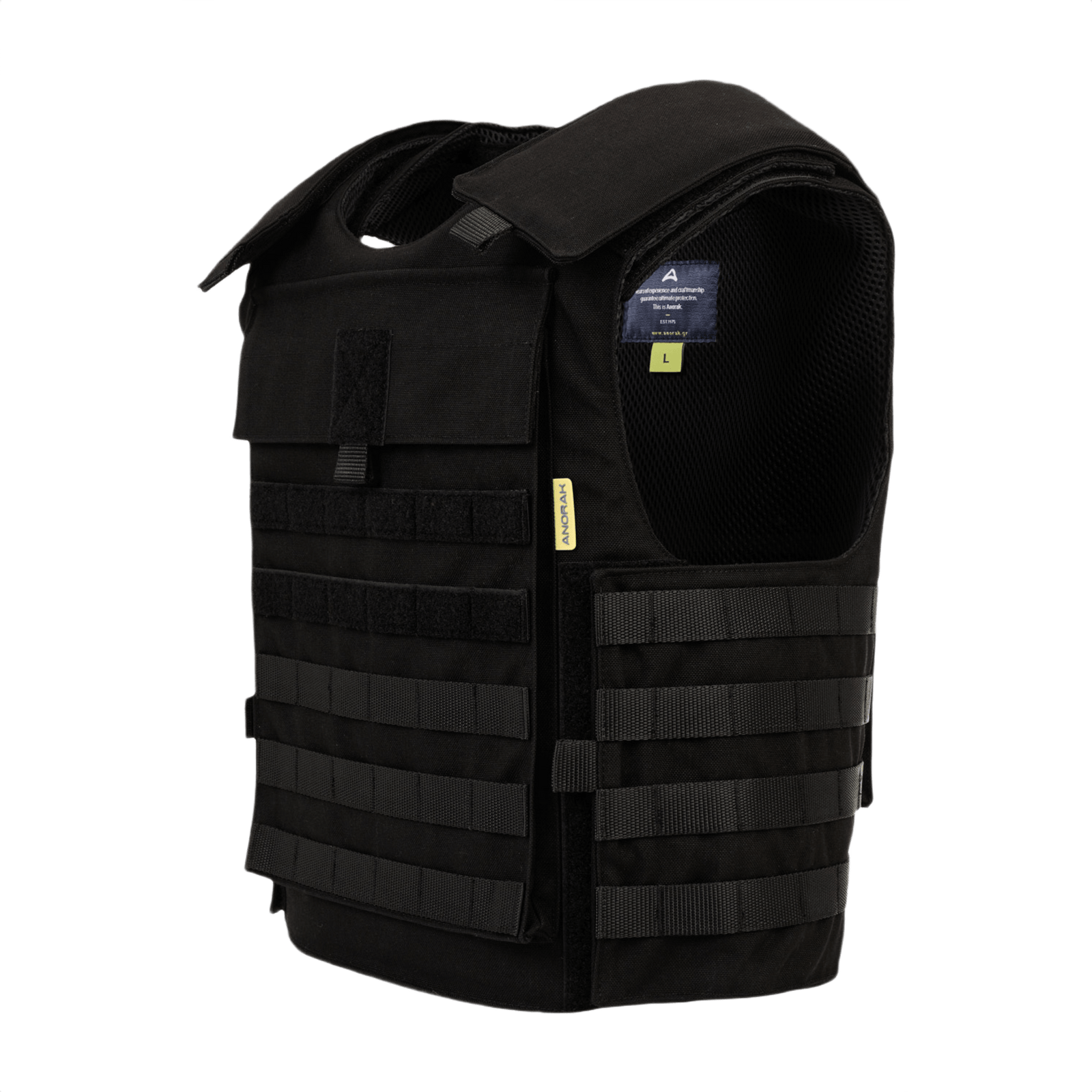 Anorak Chromium® Tactical II – fr.bk.sh. Skudsikker Vest med maksimal IIIA-beskyttelse og tilpasningsmuligheder til specialstyrker i Politiet.