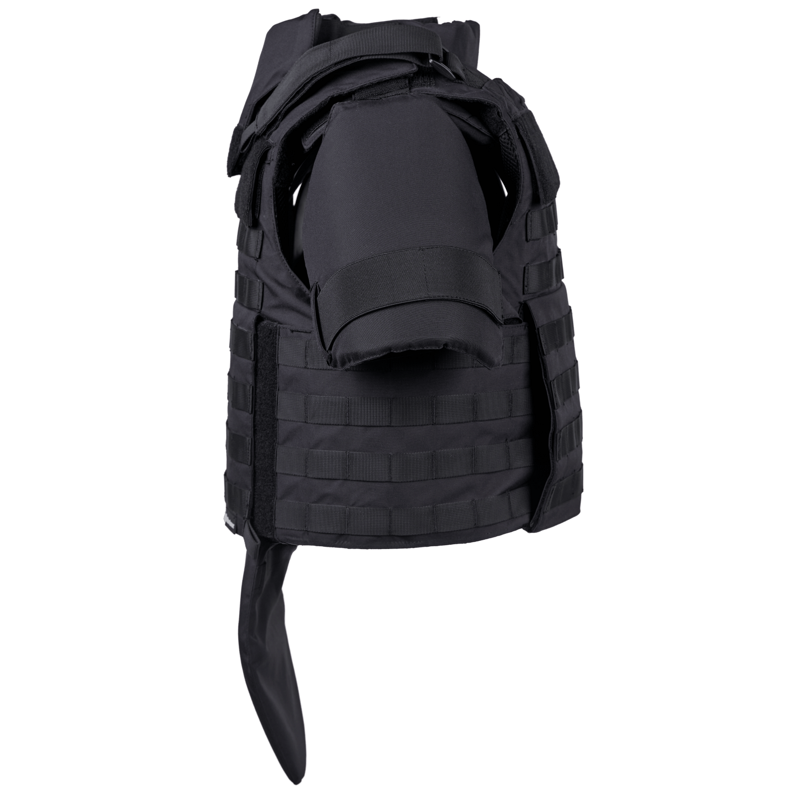 Elite Armor Combat vest set fra siden