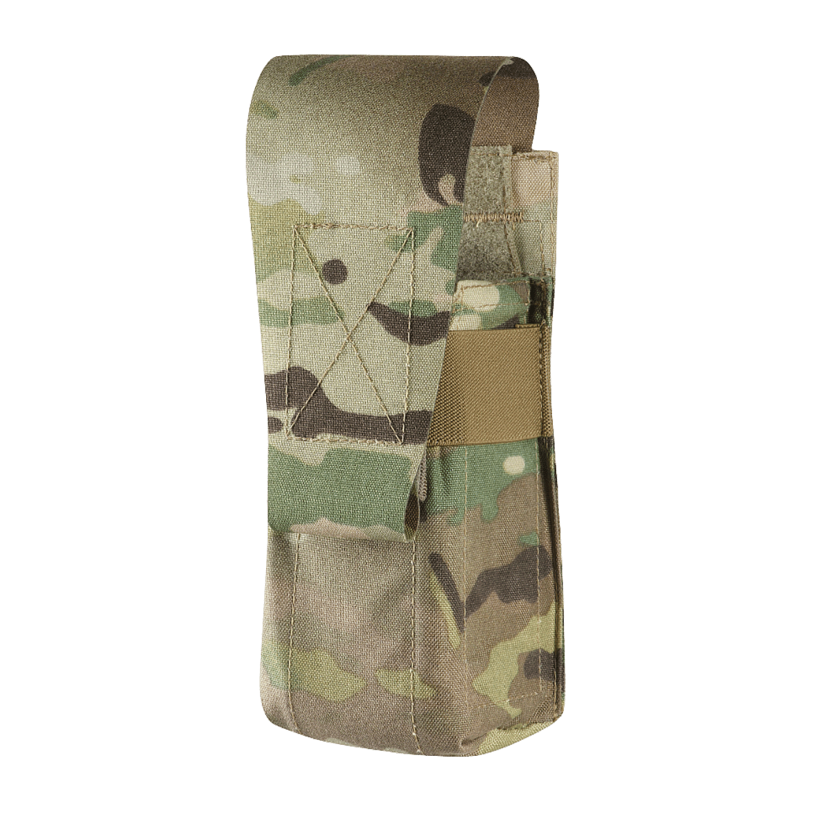 M-Tac taske til 2 magasiner i Cordura materiale med camouflage mønster, perfekt til militær og politi anvendelse.