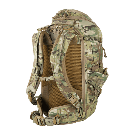 M-Tac Backpack Gen. III Elite – Small in Multicam Cordura with ergonomic back padding and modular MOLLE system, gallery position 1.