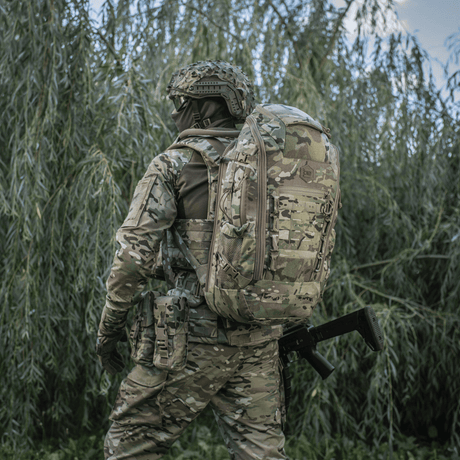 M-Tac Backpack Gen. III Elite – Small in Multicam Cordura with ergonomic fit and modular MOLLE system, gallery position 1.
