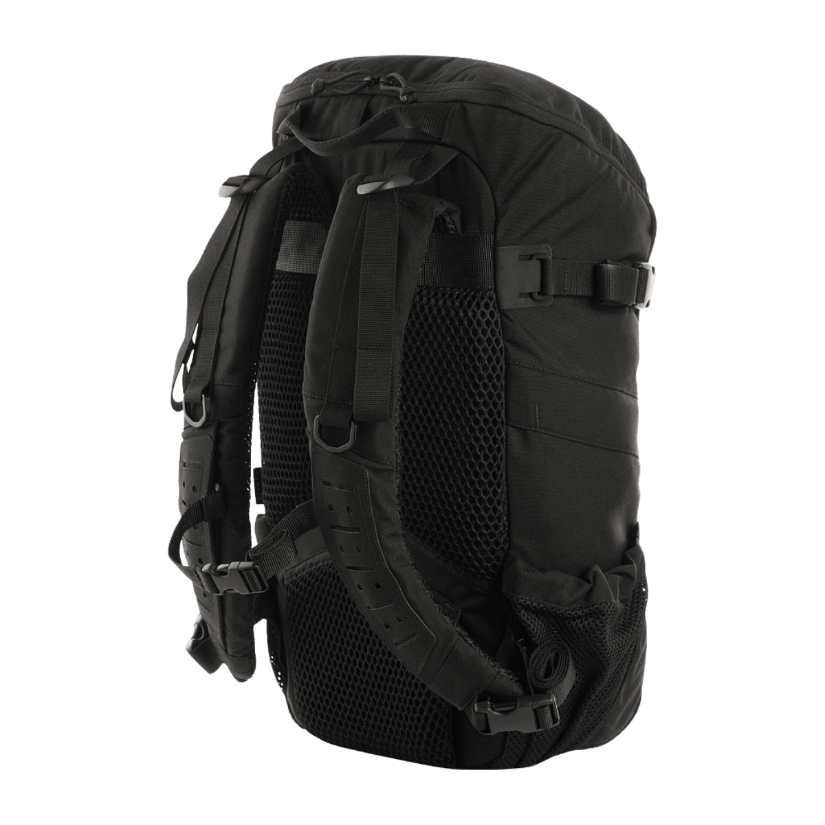 M-Tac Rygsæk Gen. II Elite – Small sort med mesh-lommer, MOLLE-paneler og rygstivhed. Praktisk og sikker til pakning.