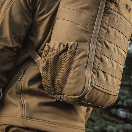 M-Tac Backpack Gen. II Elite – Small with clamshell opening, elastic mesh pockets and NIJ certification, gallery position 1.
