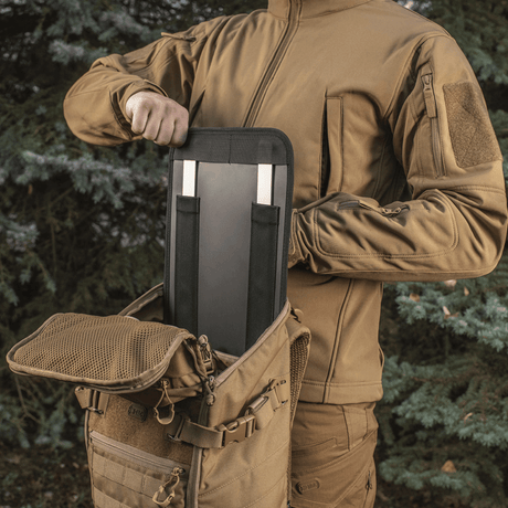 M-Tac Backpack Gen. II Elite – Small with open clamshell function, durable textile and NIJ certification, gallery position 1.
