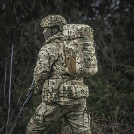 M-Tac Backpack Gen. II Elite – Small in multicam with NIJ certification, clamshell opening, elastic mesh pockets and durable material, gallery position 1.