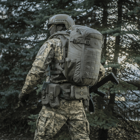 M-Tac Backpack Gen. II Elite – Small with modular MOLLE system, robust material and practical clamshell opening, gallery position 1.