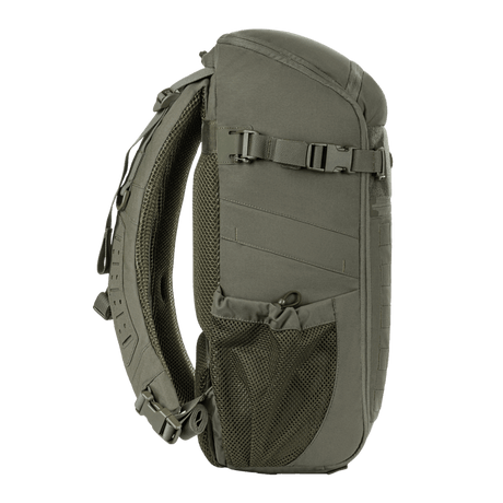 M-Tac Backpack Gen. II Elite – Small in durable material with suitcase-style opening, mesh pockets and elastic straps, gallery position 1.