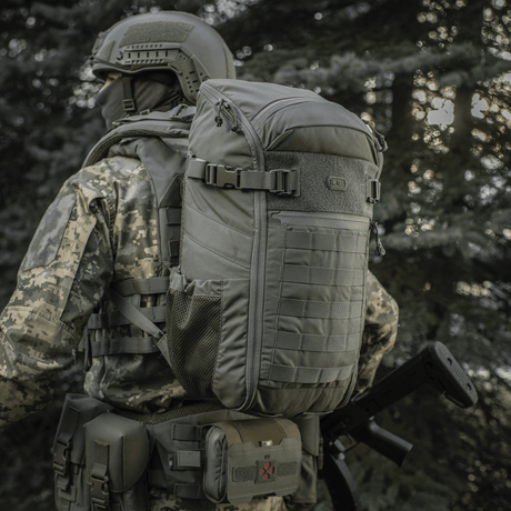 M-Tac Backpack Gen. II Elite – Small with modular MOLLE system, durable material and suitcase-style opening, gallery position 1.