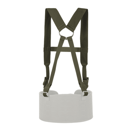 M-Tac Shoulder Straps for Elite Tactical Belt in olive drab with adjustable straps and tight MIL-SPEC webbing, gallery position 1.