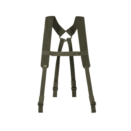 M-Tac Shoulder Straps for Elite Tactical Belt in olive drab with adjustable straps and tight MIL-SPEC webbing, gallery position 1.