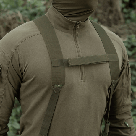 M-Tac Shoulder Straps for Elite Tactical Belt with durable, tight MIL-SPEC webbing and adjustable length, gallery position 1.