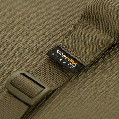 Close-up of M-Tac Two-Point Weapon Belt in durable CORDURA® fabric with Woojin Plastic® buckle.