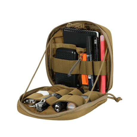 M-Tac Organizer Pouch Elite in durable material with NIJ certification for tactical storage of first aid and EDC, gallery position 1.